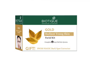 Biotique Gold Radiant Young skin facial Kit 75g