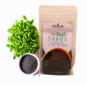 Freshlee raw basil seeds 200gm