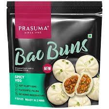 Prasuma Bao Buns Spicy Veg 300 gm