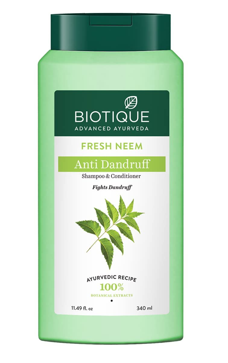 BIOTIQUE FRESH NEEM SHAMPOO & CONDITIONER 340ML