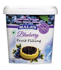 Mala Blueberry Fruit Filling 1kg