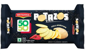 BRITANNIA POTAZOS CHILLI AMERICANA SPICY FLAVORED 71.5GM