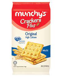 MUNCHYS CRACKERS PLUS WHOLE GRAIN KRAKER 300GM