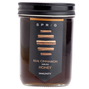 Sprig real cinnamon honey 325 gm.