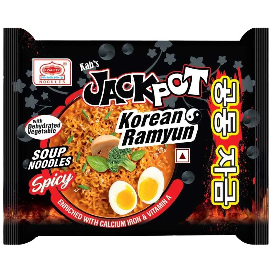 Jack Pot Korean ramyun Sour noodles Spicy 100 gm