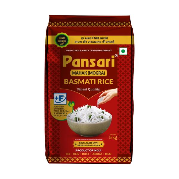 Pansari Mahak Mogra Basmati  Rice 5 kg
