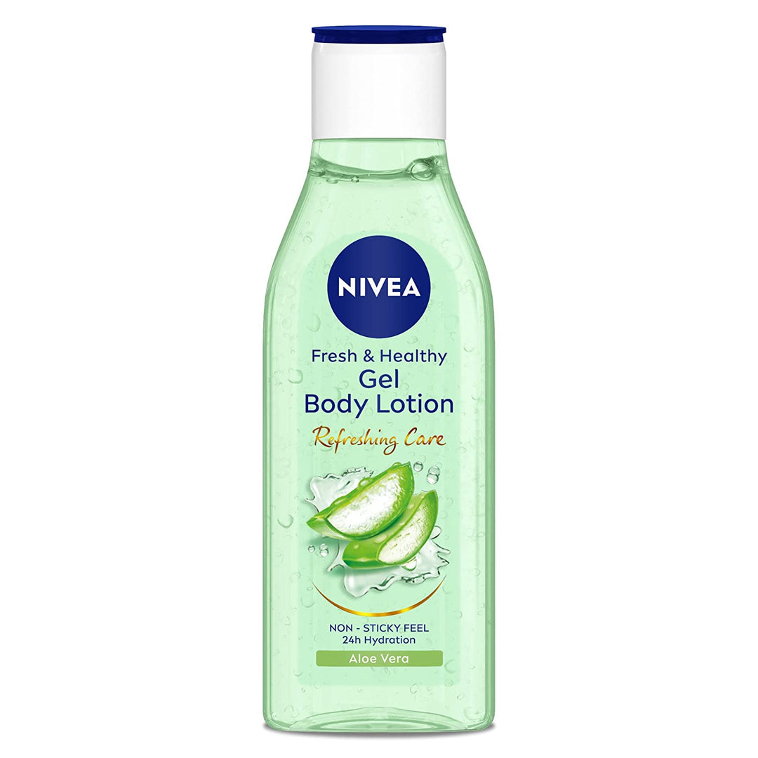 Nivea Fresh & Healthy Gel Aloe Vera  Body Lotion 390ml