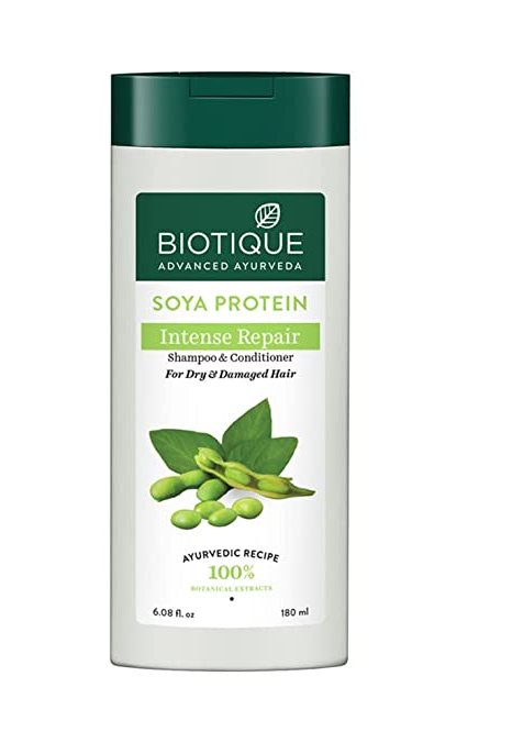 Biotique Soya Protein Intense Repair Shampoo & Conditioner 180 ml