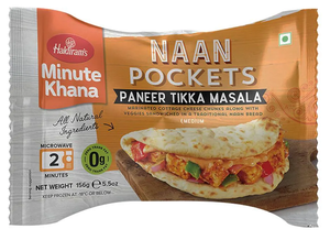 Haldirams Minute Naan Pockets Paneer Tikka Masala 156g