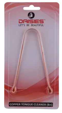 Daisies Copper Tongue Cleaner