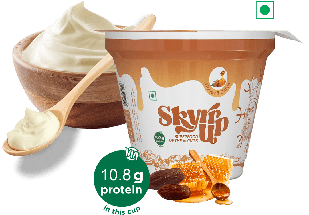 Skyr Up Fremented Honey+Dates  100 gm