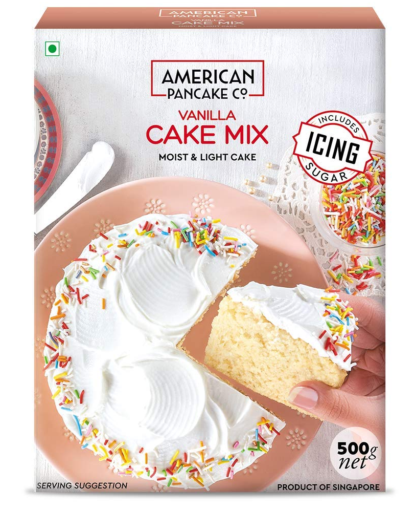 American Pancake Co Vanilla Cake Mix 500gm