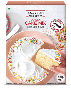 American Pancake Co Vanilla Cake Mix 500gm