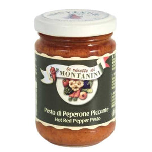 Montanini Hot Red Pepper Pesto 140gm