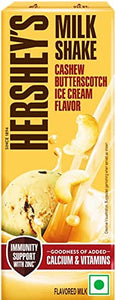 Hersheys Milk Shake Cashew Butterscotch Ice Cream Flavor 180ml