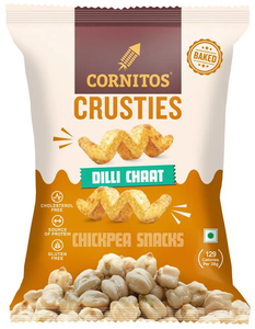 Cornitos Crusties Dilli Chaat Chickpea Snacks 50 gm