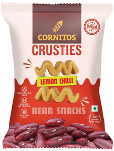 Cornitos Crusties lemon Chilli Bean Snacks 50 gm