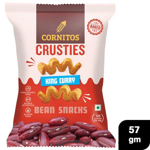 Cornitos Crusties King Curry Bean Snacks 50 gm