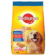 PEDIGREE ADULT CHICKEN & VEGETABLES 1 KG.