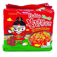 Samyang Buldak Kimchi Hot Chicken Flavor Ramen 135gx5n