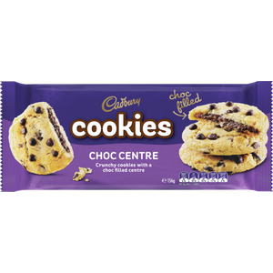 Cadbury Cookies Choc Centre 156 gm