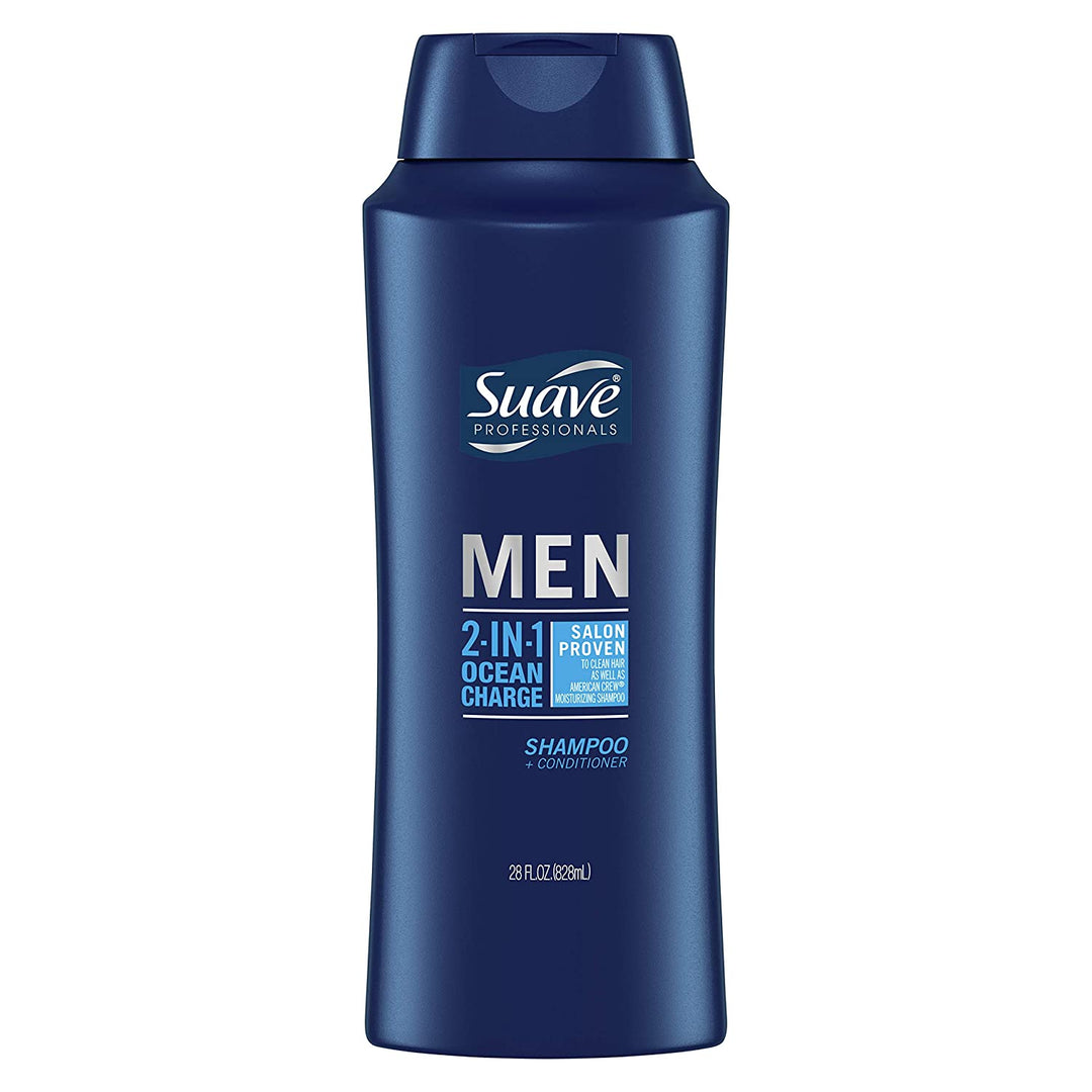 Suave Men 2 in 1 Ocean Charge  Shampoo+ Conditioner828 ml