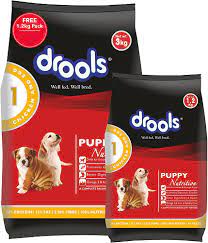 Drools Chicken and Egg Puppy Dog Food 3kg with Free 1.2kg