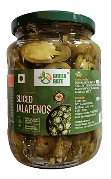 Green Gate Sliced Jalpenos 680 gm