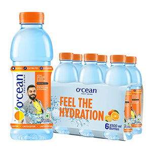 Ocean Fruit Water Orange & Lime Flavour 500ml