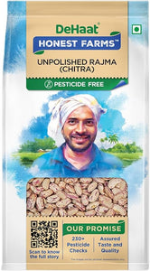 Dehaat Honest Farms Unpolished Rajma (Chitra) 1Kg