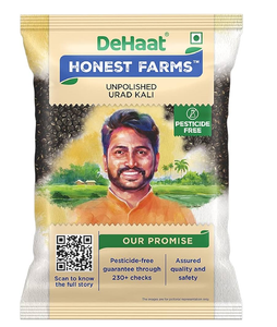 Dehaat Honest Farms Unpolished Urad Dal 500Gm