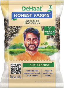 Dehaat Honest Farms Unpolished Urad Dal Chilka 500Gm