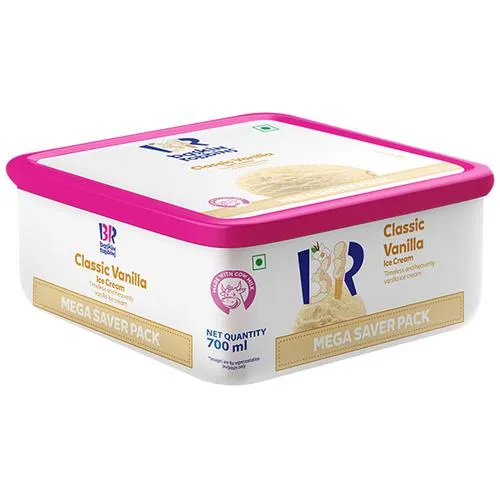 BASKIN ROBBIN Classic Vanilla ice Cream 700 ml