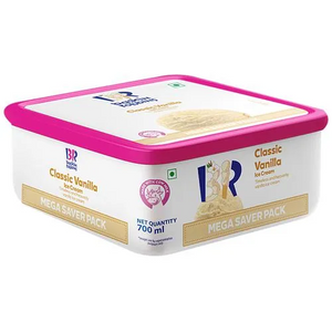 BASKIN ROBBIN Classic Vanilla ice Cream 700 ml