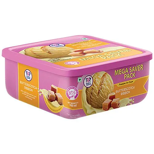 BASKIN ROBBINS BUTTERSCOTCH RIBBON 700 ML