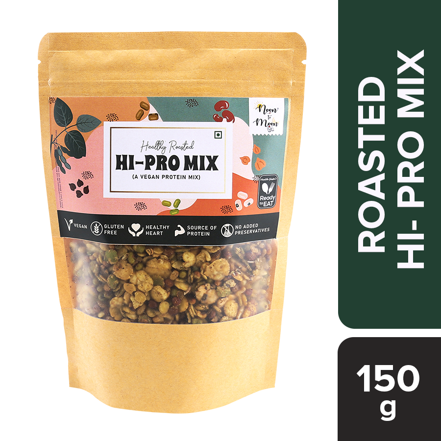 NOON TO MOON ROASTED HI PRO MIX  150gm