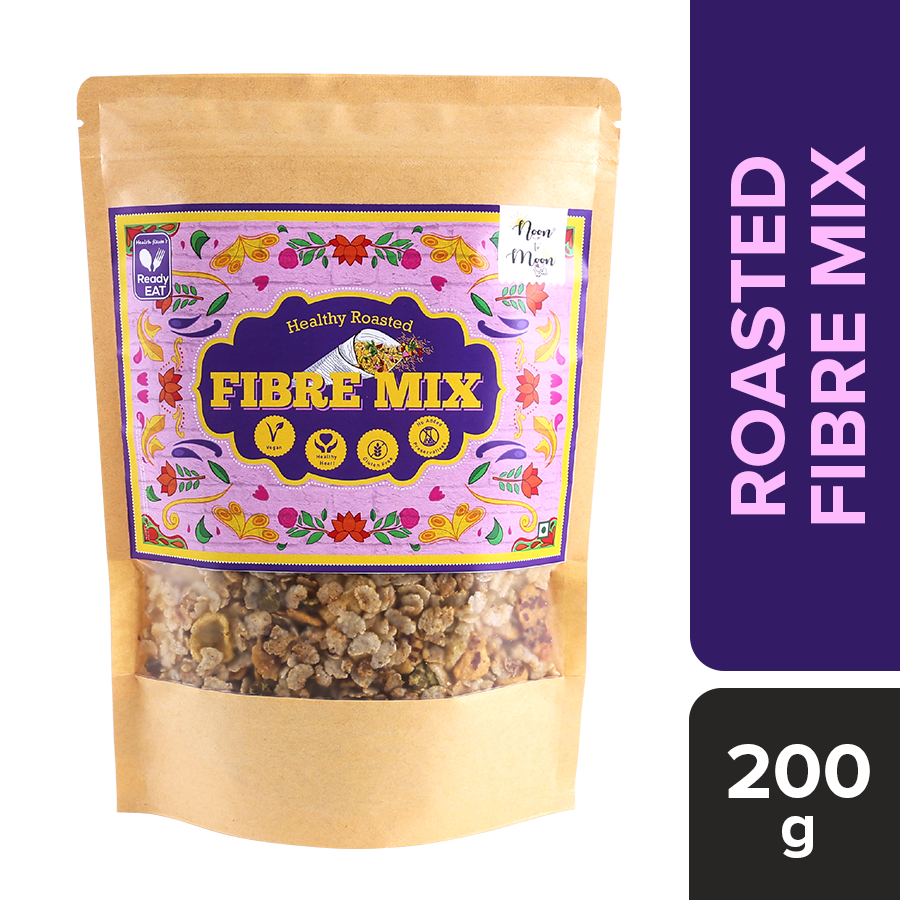 NOON TO MOON ROASTED FIBRE MIX 200gm