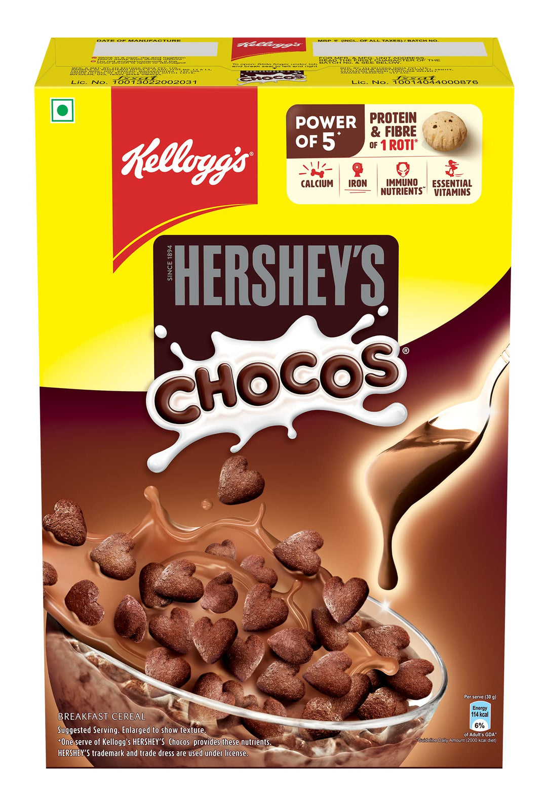 Kelloggs Hersheys Chocos 325g