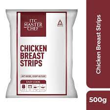 ITC MASTER CHEF CHICKEN BREAST STRIP 500gm