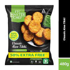 ITC MASTER CHEF CLASSIC ALOO TIKKI 480gm