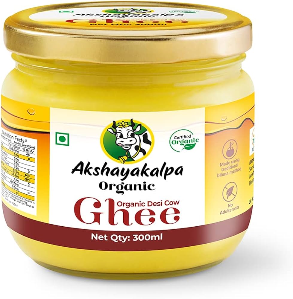 AKSHAYAKALPA Organic Desi Ghee 300ml