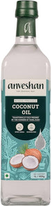 Anveshan Woood Pressed Coconut Oil 1 Ltr