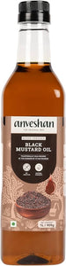 Anveshan Pressed Black Mustard oil 1 ltr