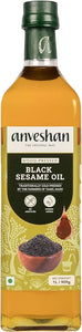 Anveshan Wood Pressed black Sesame oil 1ltr