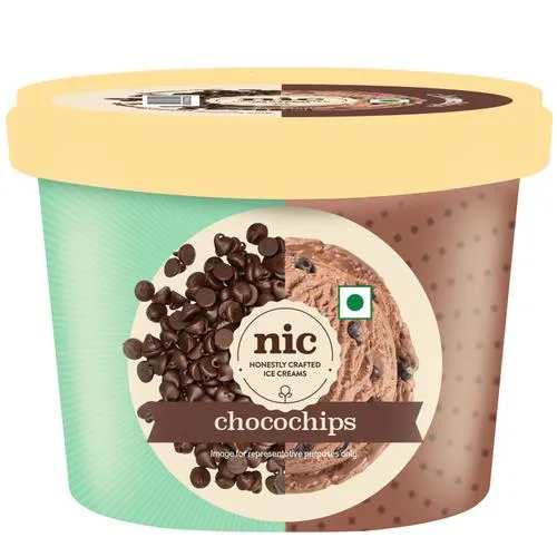 NIC Chocochips Ice Cream 100ml