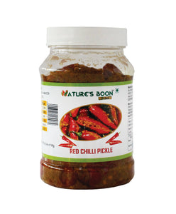 Natures Boon Red Chilli Pickle 250 Gm