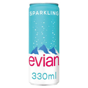 Evian Sparkling Water Can330 ml