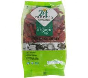 24 MANTRA ORGANIC RED STICK CHILLY 100GM