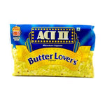 Act II Microwave Popcorn Butter Lover`S Flavour 33gm