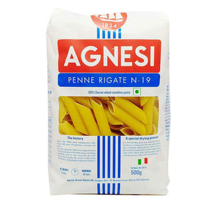 Agnesi Pinne Rigate Pasta 500gm Imp